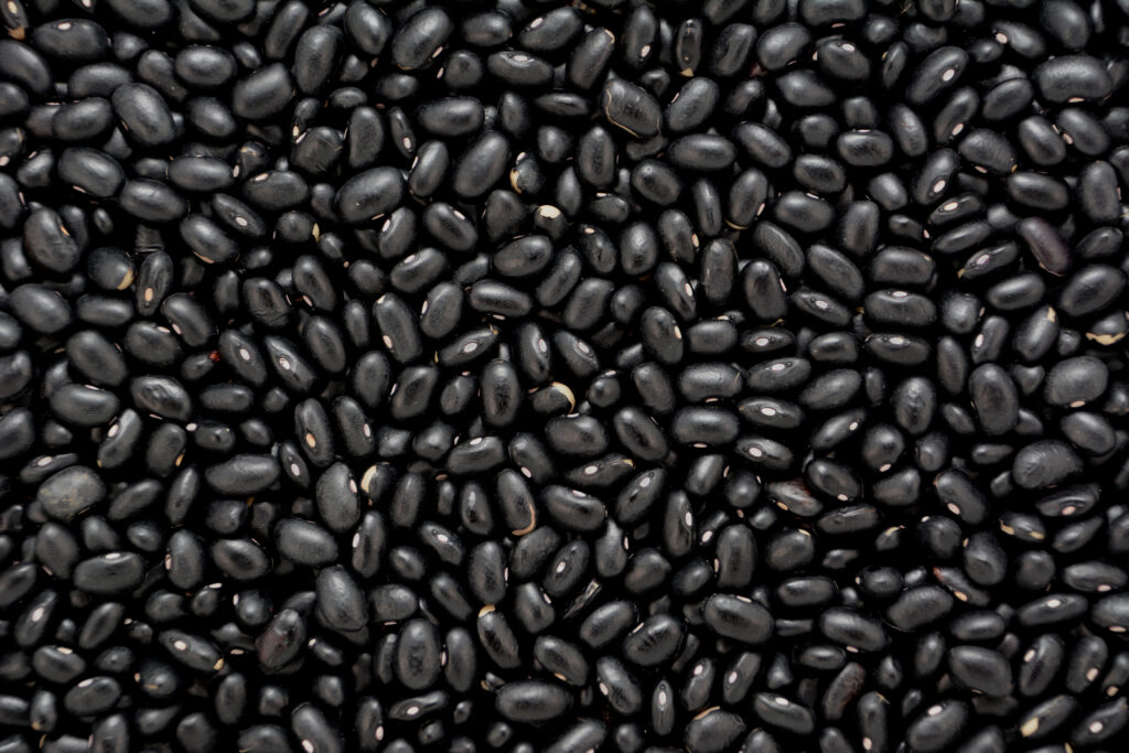 Black beans, raw