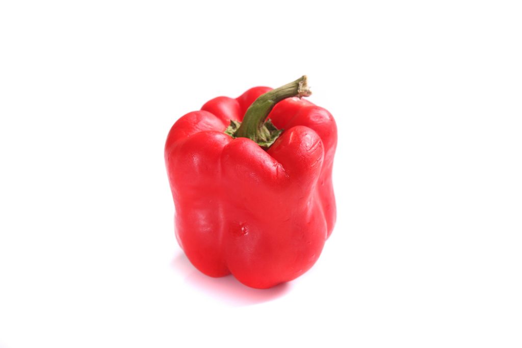 Sweet Pepper, Red, Raw