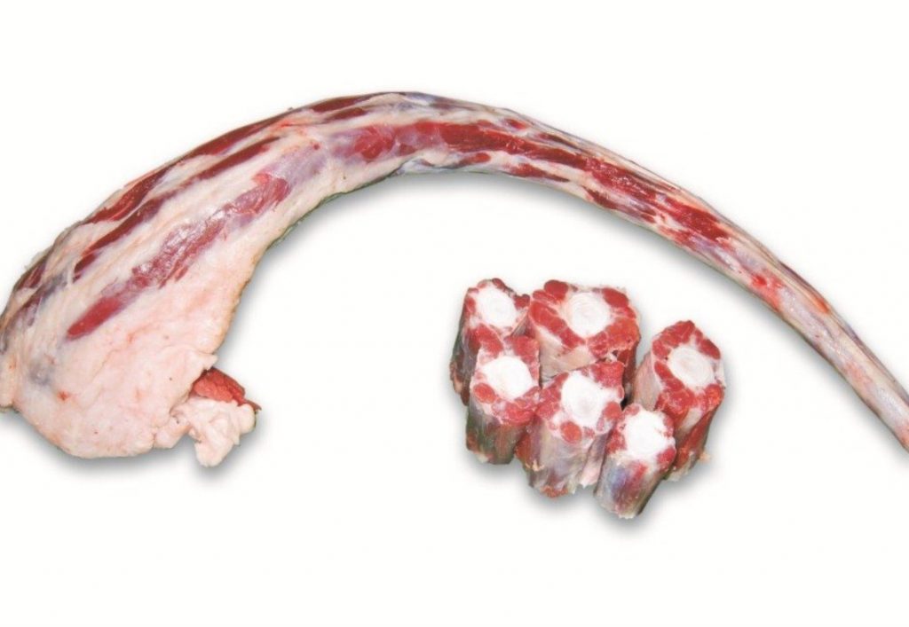 Beef Tails, Raw